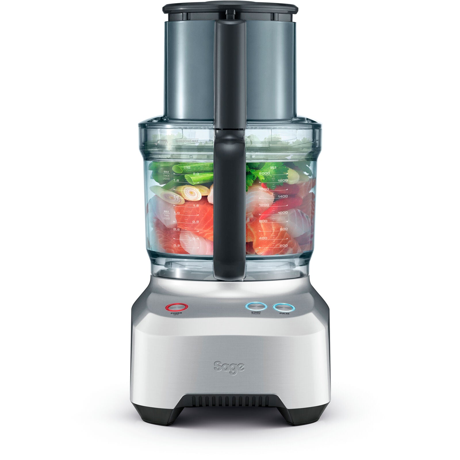 Sage SFP 800 BAL Food processor Brushed steel