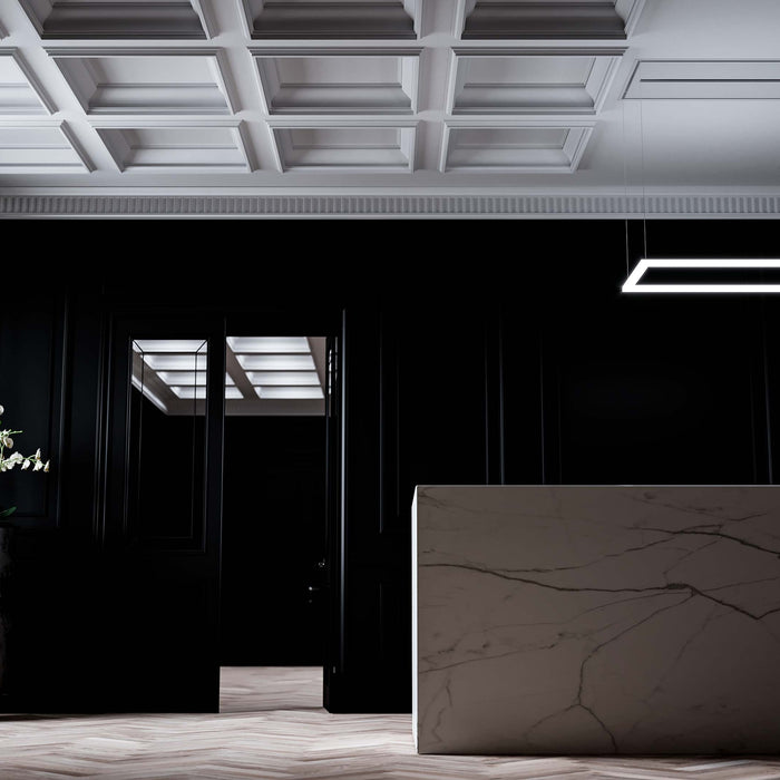 Witt Marble White Ceiling hood White