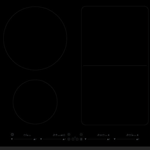 Witt WIF 604 FSR  Induction hob Black