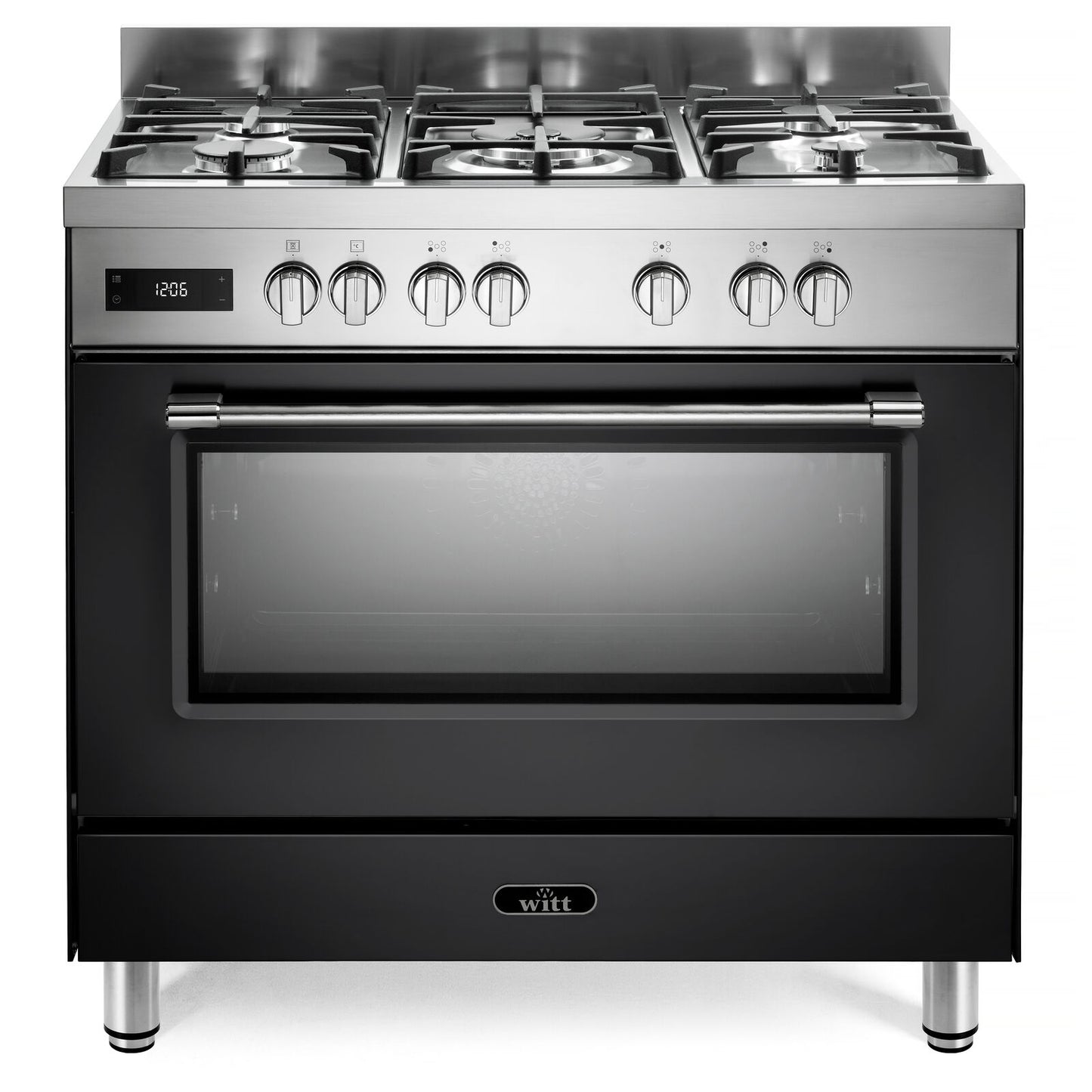 Witt WGC 906 BL Gas cooker Black
