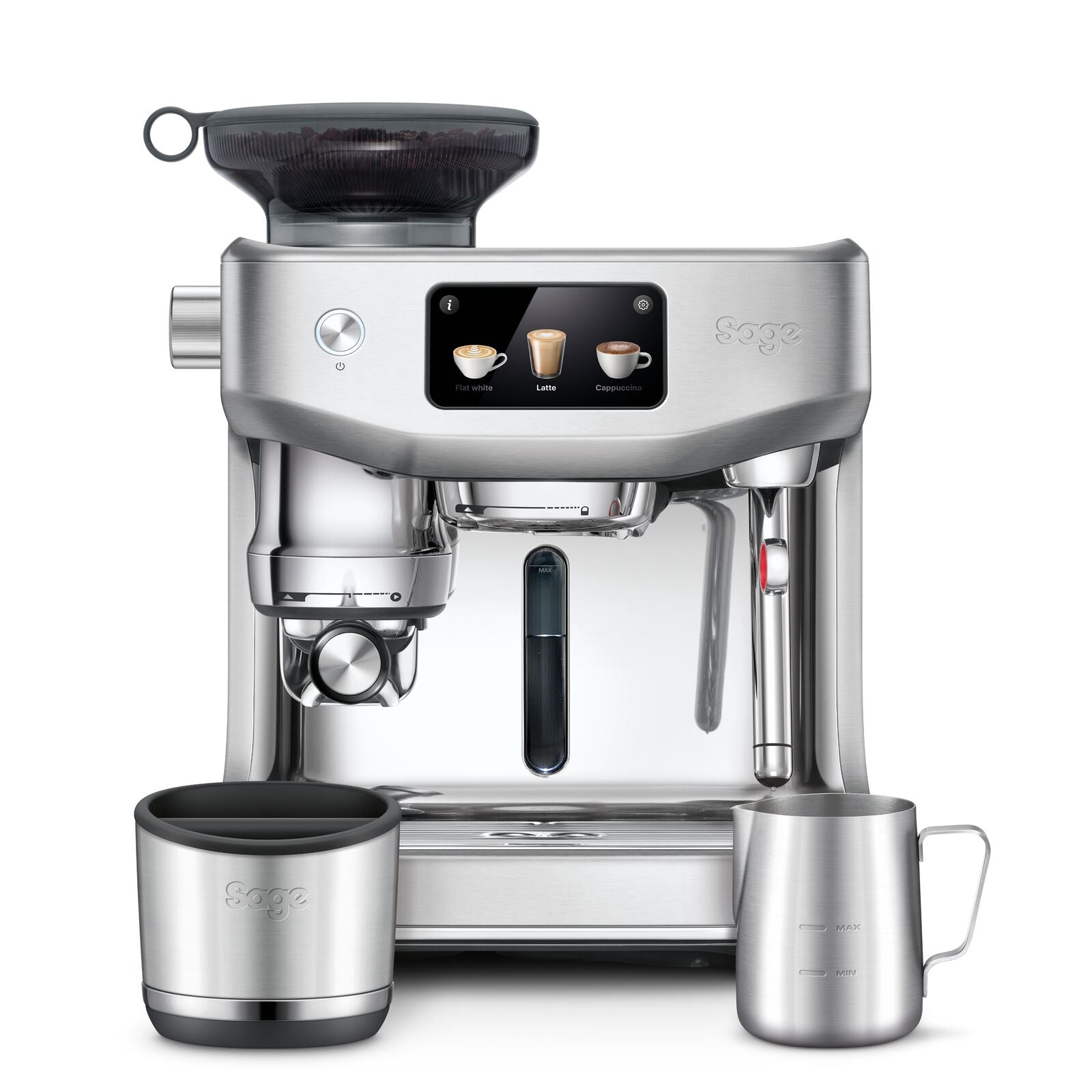 Sage SES 985 BSS Espressomaskine Børstet Rustfrit Stål