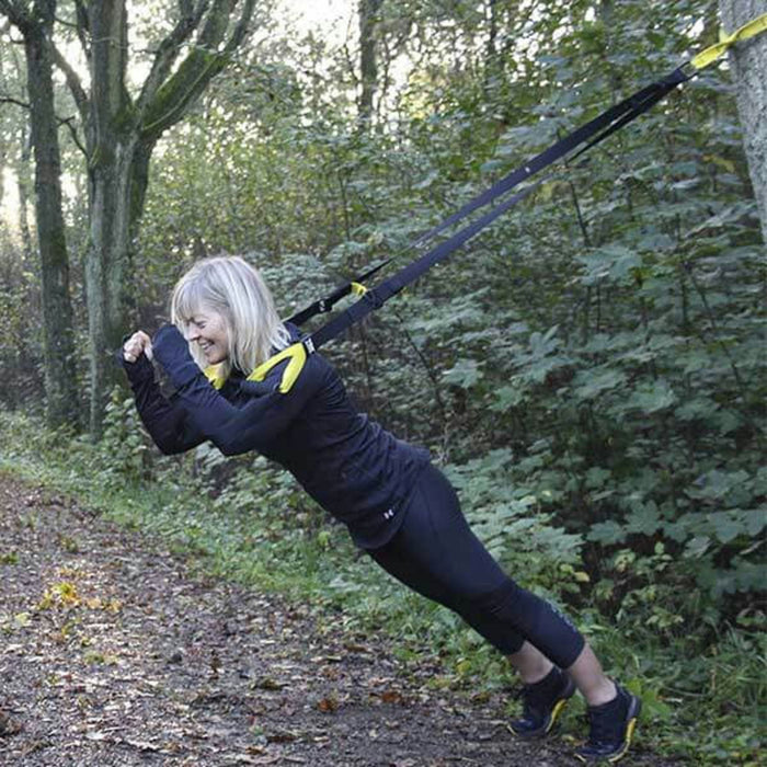 TRX Ophængsanker Suspension Træning Gul