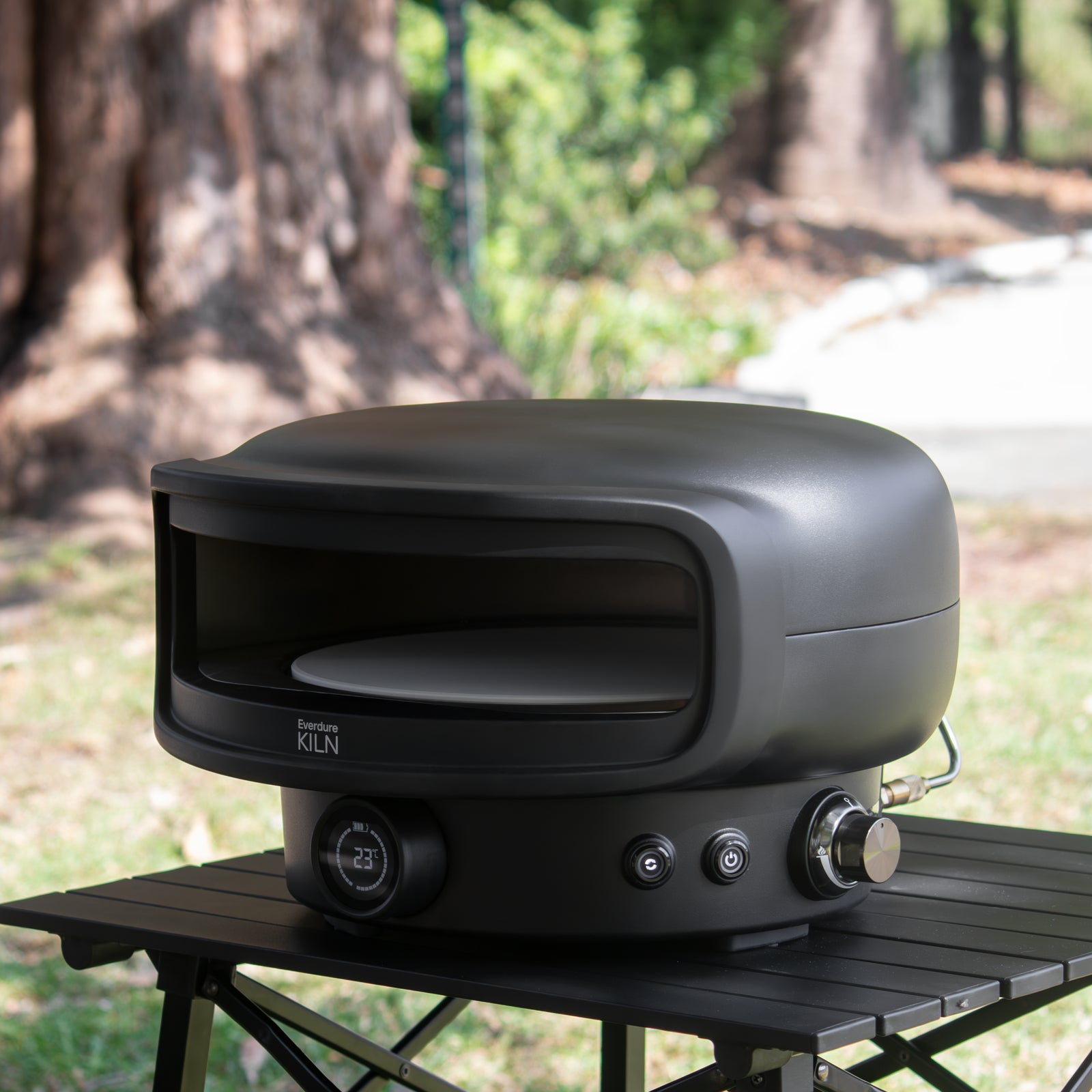 Everdure KILN-P serien EU/UK Pizzaovn Sort