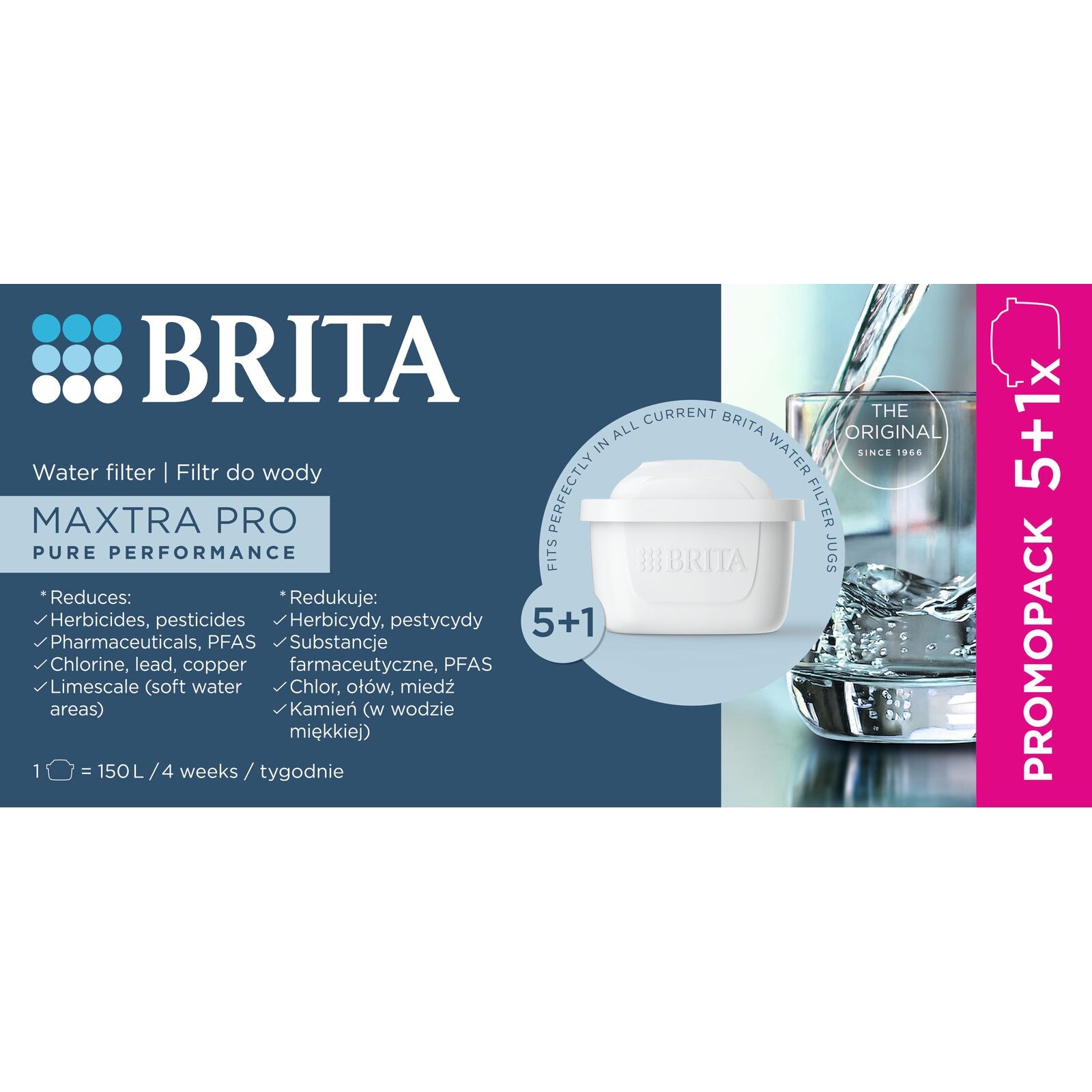 Brita Pack 6 (5+1) All-in-1 Waterfilter
