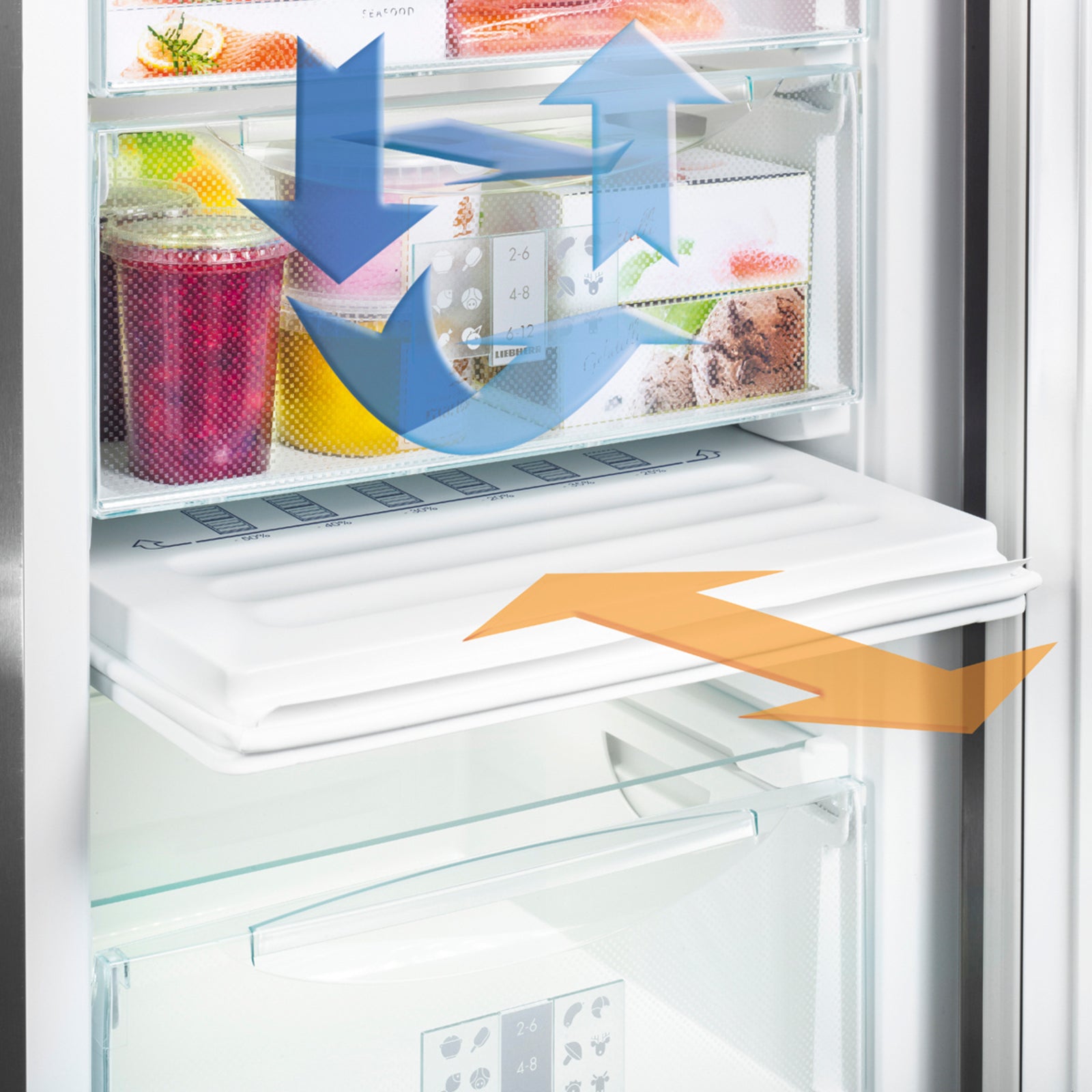 Liebherr ISP 70 insulation board White