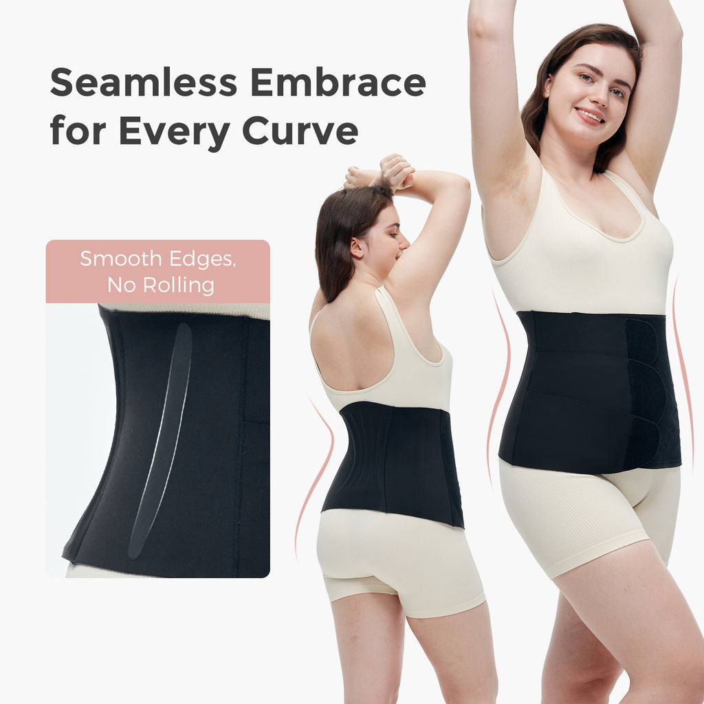 Momcozy Ergowrap XL Postpartum Belly Band Black