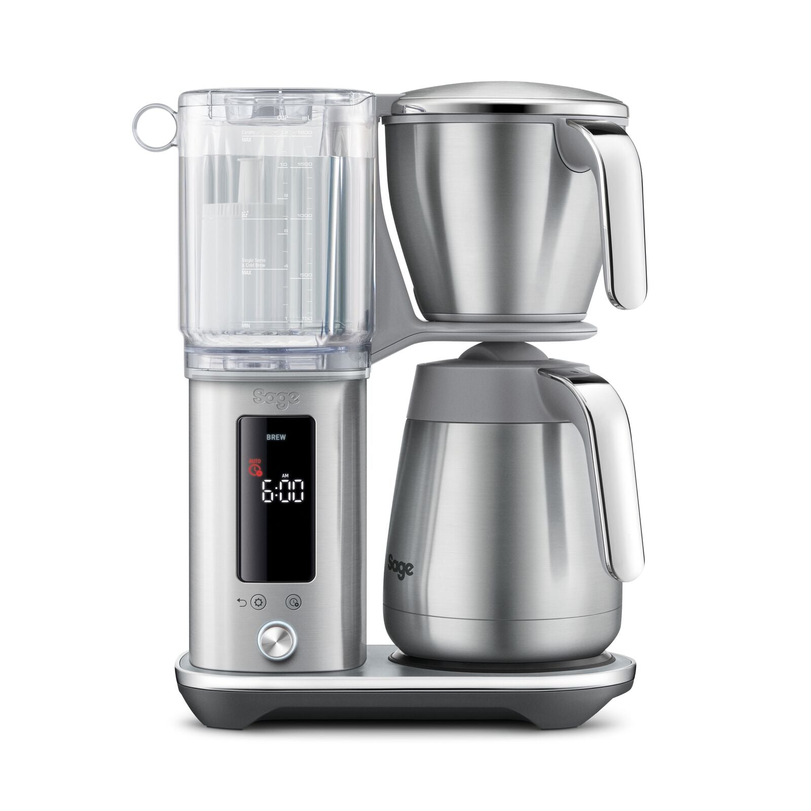 Sage SDC 465 BSS Luxe Brygger Termokaffemaskine Børstet Rustfrit Stål