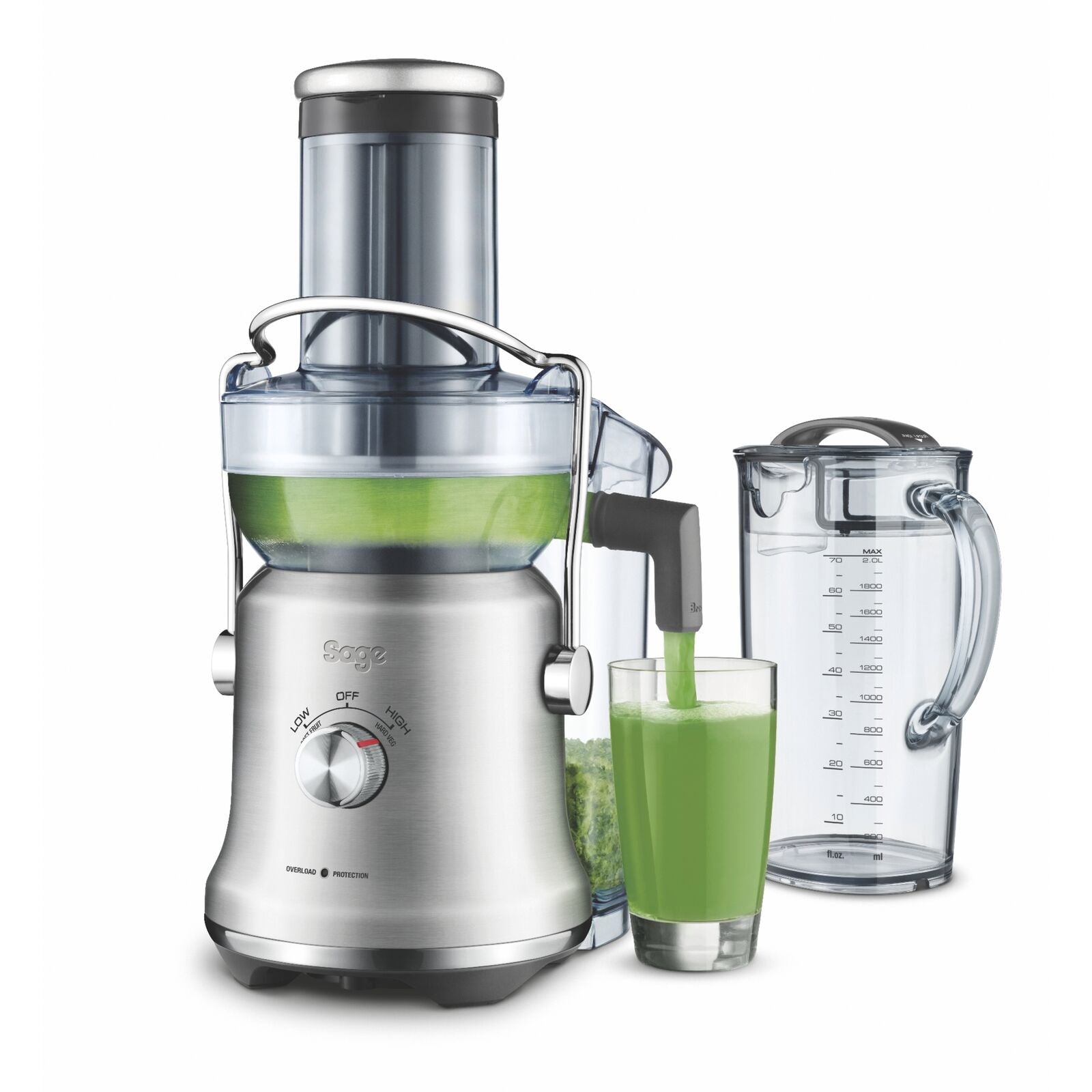 Sage SJE 530 BSS Nutri Plus Juicer Brushed steel