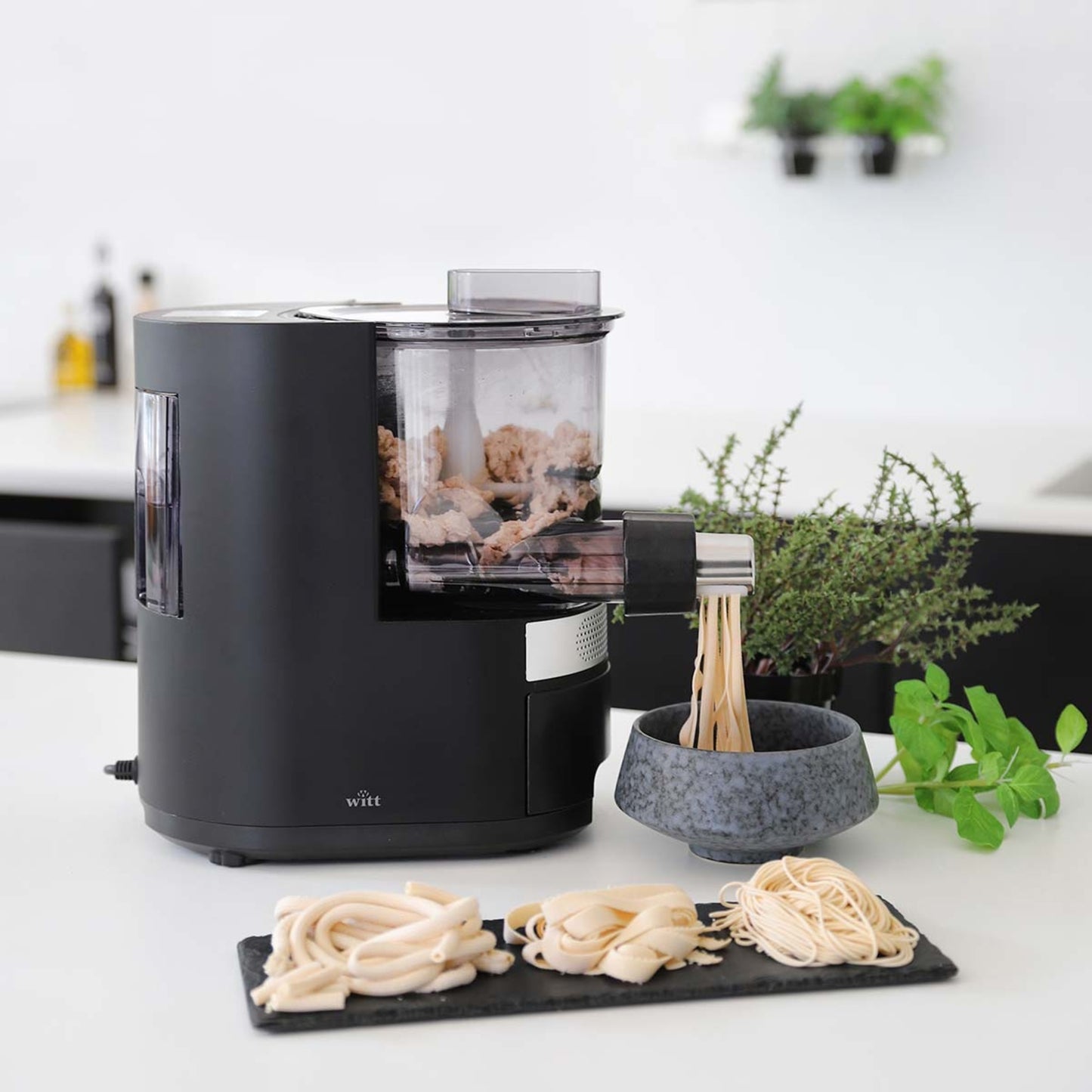 Witt Premium Pasta Maker Pasta Maker Black