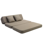 By KlipKlap KK 3 Fold Sofa XL Soft 140 cm Sand m. Sand