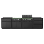 Outdoorchef KITCHEN HEAT X-415/245 30MB GRANIT Gas BBQ Black