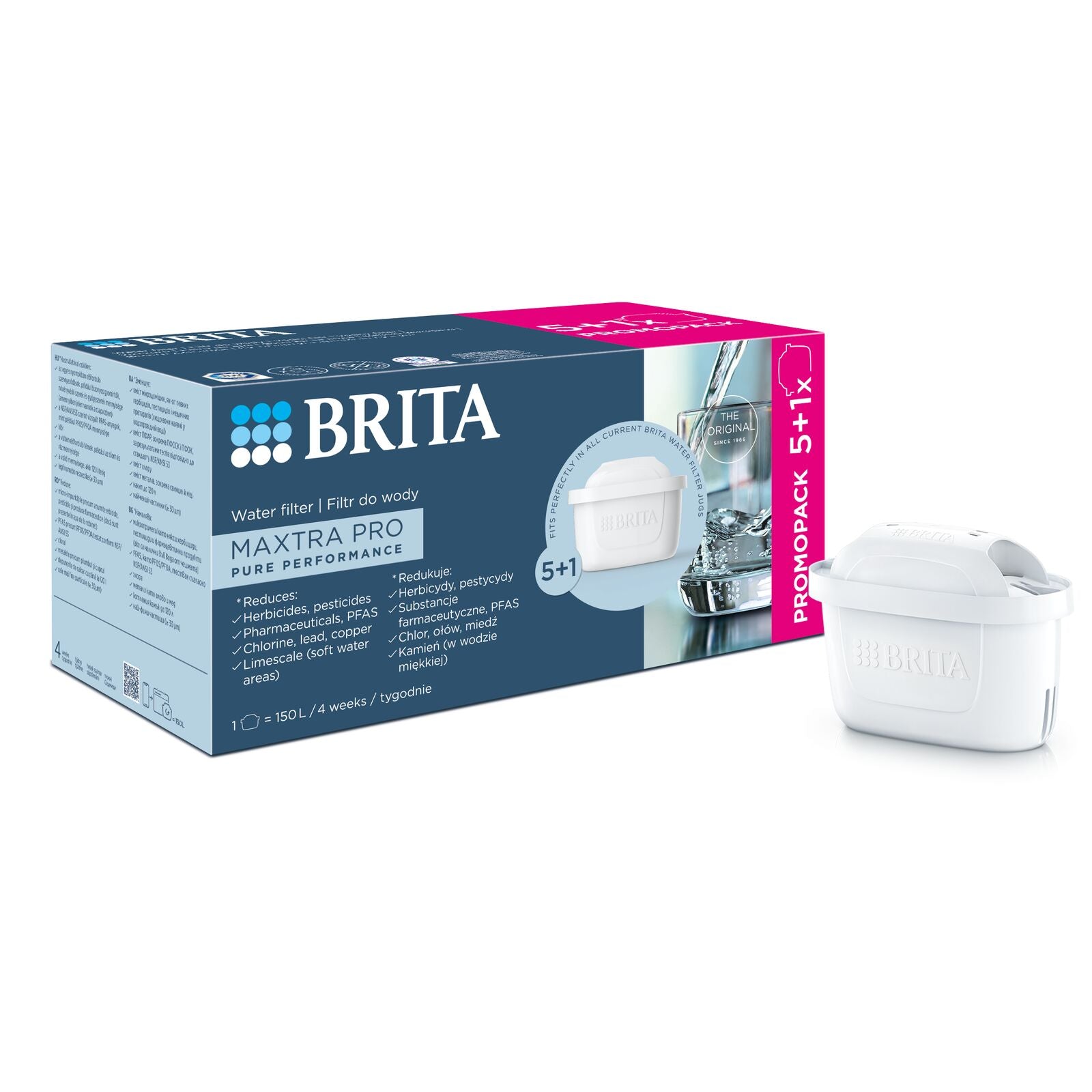 Brita Pack 6 (5+1) All-in-1 Waterfilter