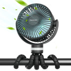 Momcozy Kannettava Tuuletin Musta