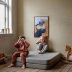 By KlipKlap KK 3 Fold Sohva 120 cm Hiekka w. Hiekka