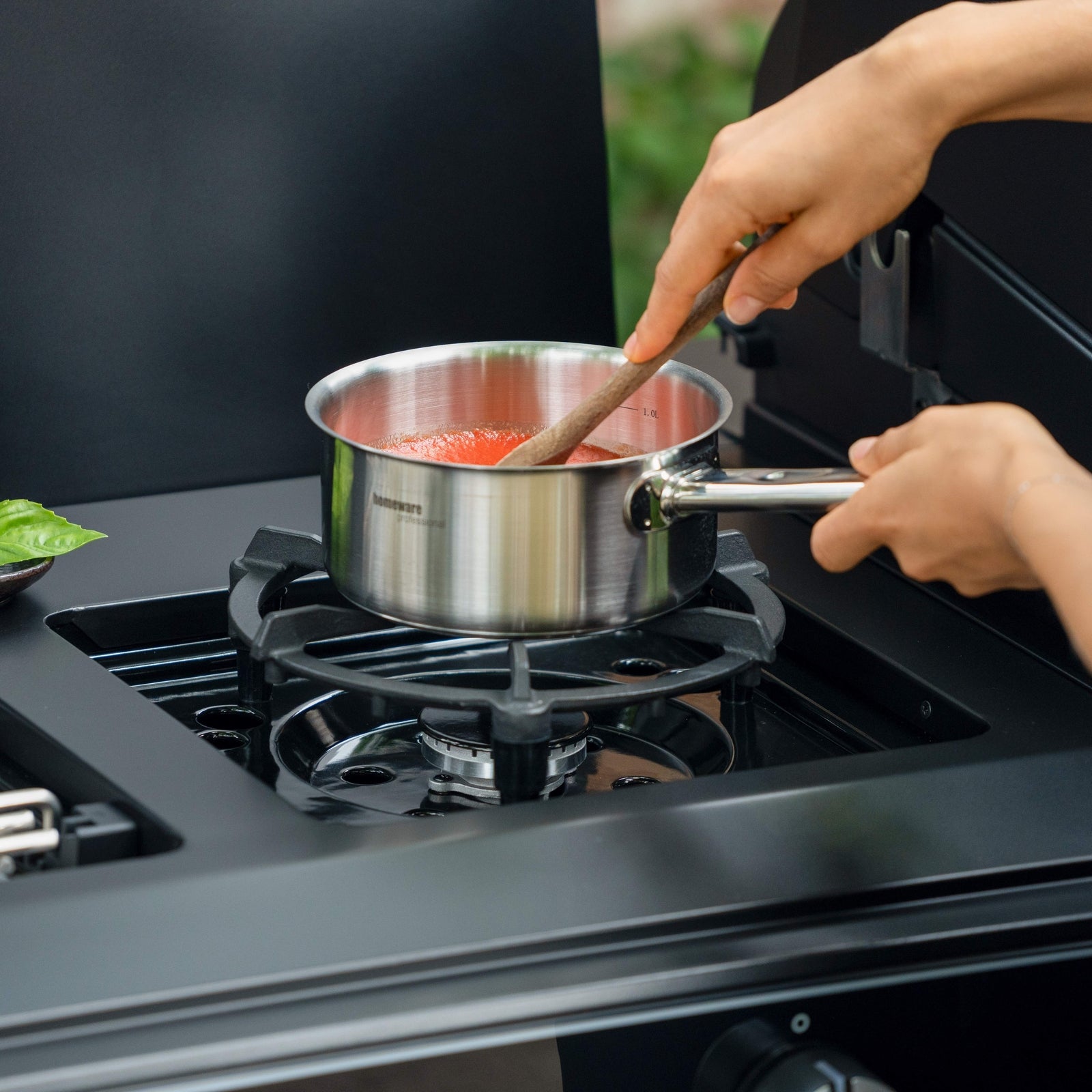 Outdoorchef KITCHEN HEAT X-415/245 30MB EDELST Gas BBQ Black