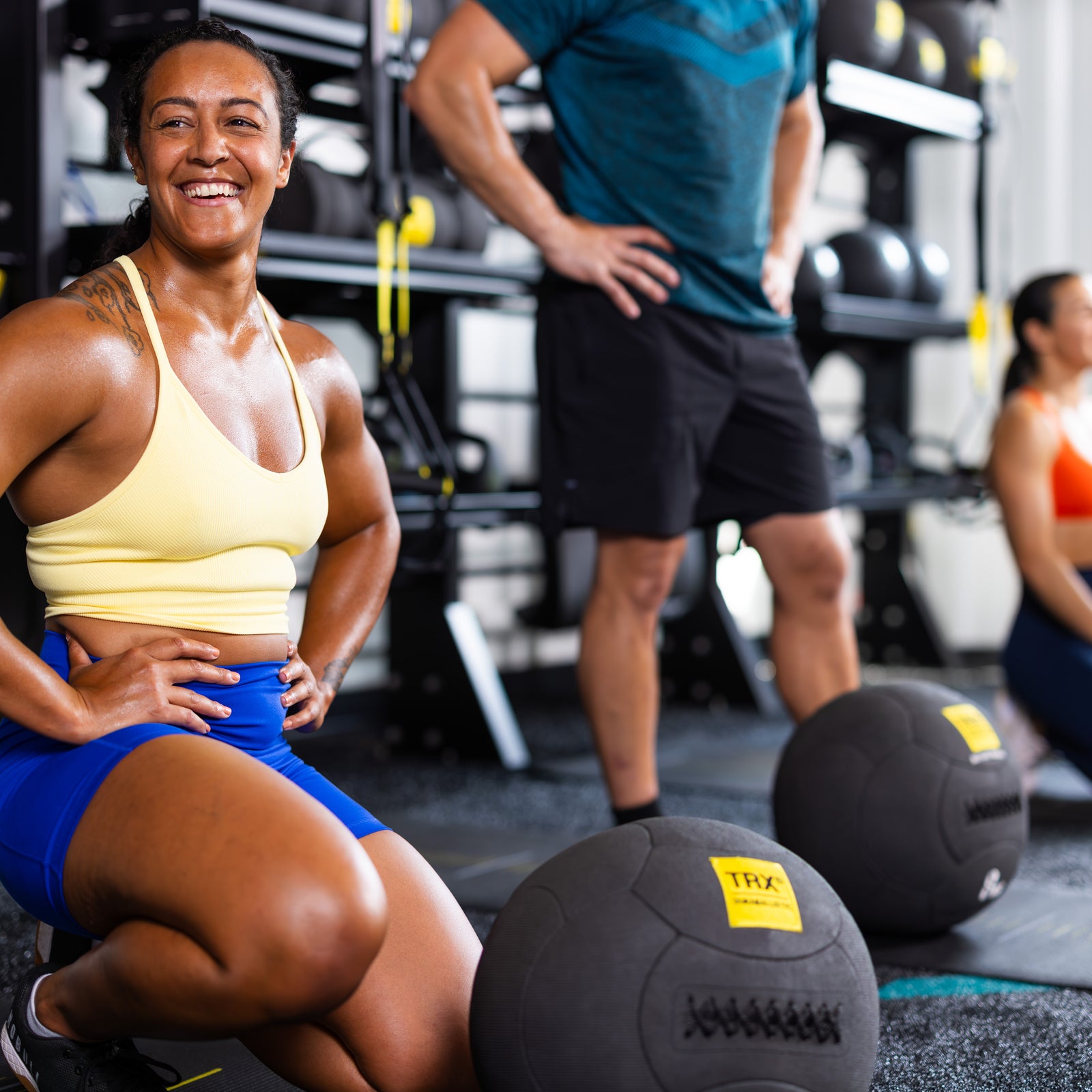 TRX Duraballistic, 25 cm, 4 kg Medicine ball Black