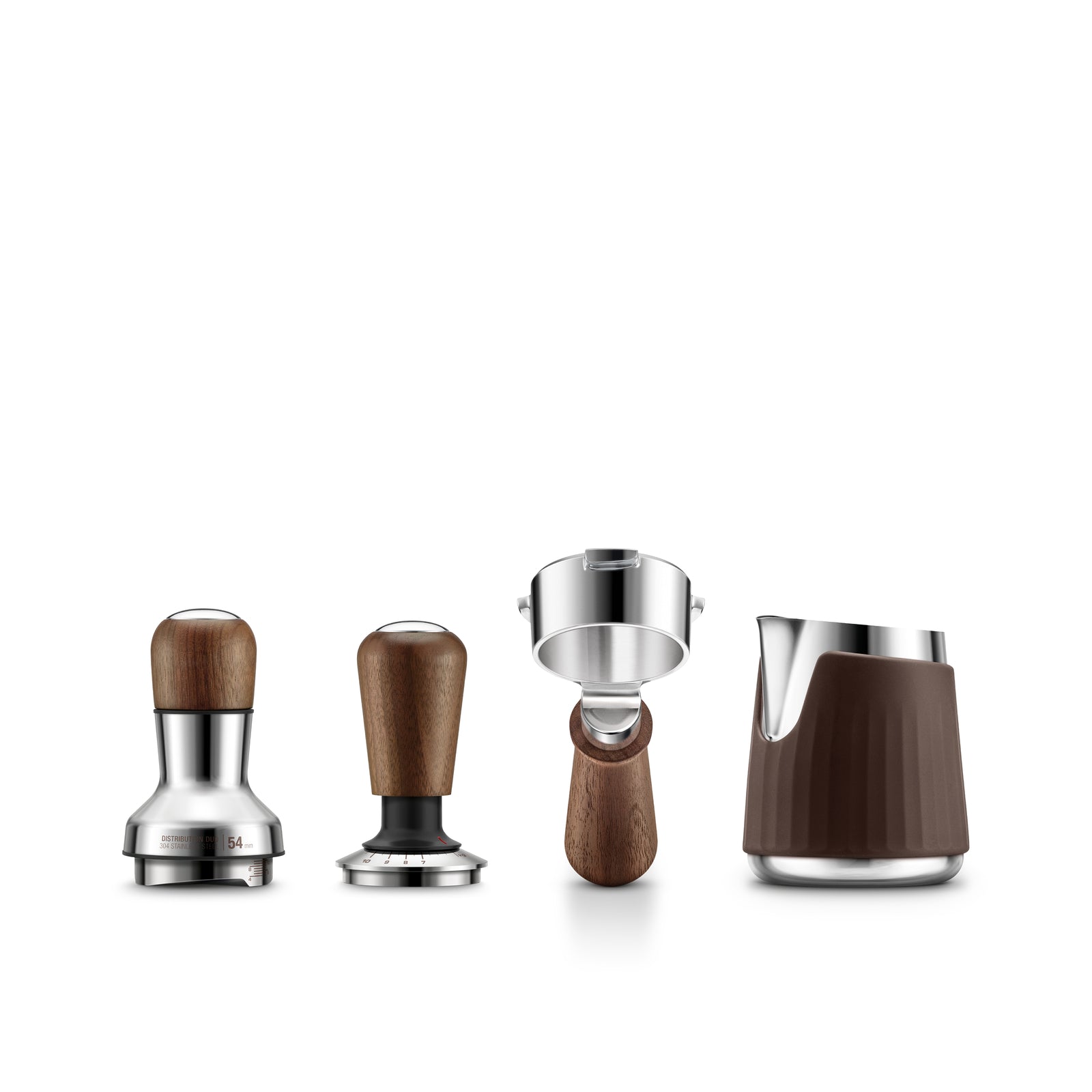 Sage SEA202WLW Force Gauge Tamper 54mm Walnut
