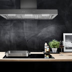Witt Cross 90 SN Wall hanging hood Stainless Steel