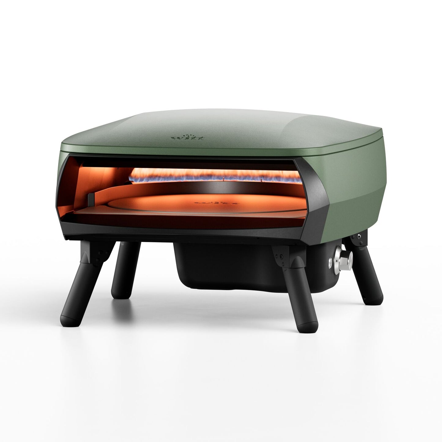 Witt Piccolo Rotante 16" EU Pizza oven Green
