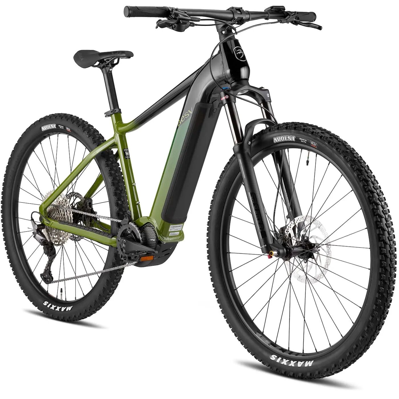 BESV TRX 1.1 MY23 Step Over 460 Medium e-MTB Trail Khaki With Night Black