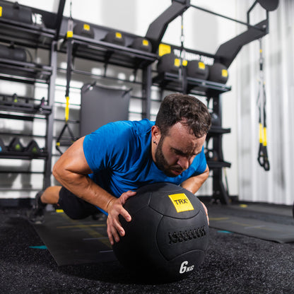 TRX Medicine Ball HexGrip, 35 cm, 14 kg Medicine ball Black