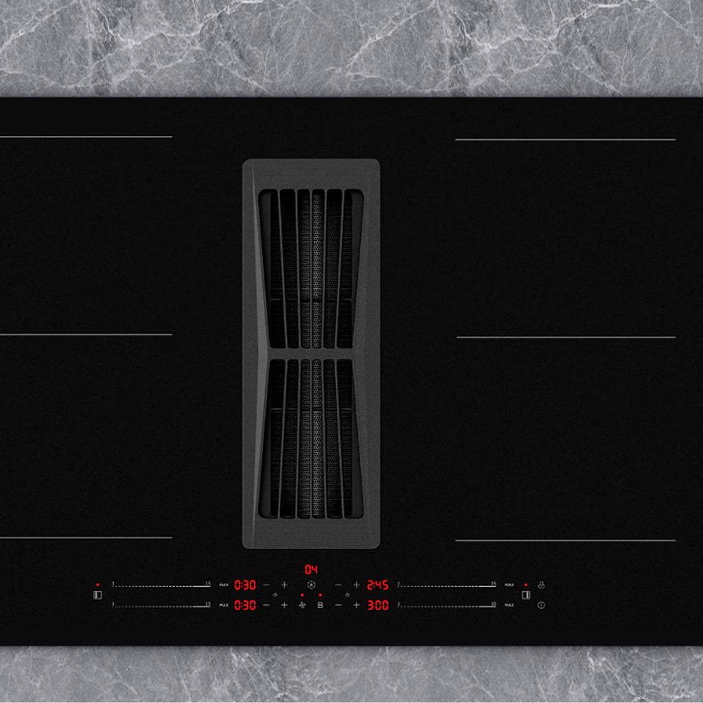 Witt Classic Heat 80 R Hood in hob Black
