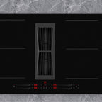 Witt Classic Heat 80 R Hood in hob Black