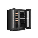 Witt WCBC6082-2BG Tabletop wine cabinet Black