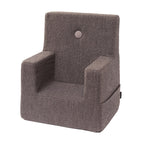 By KlipKlap KK Kids Chair Brown bouclé w. sand