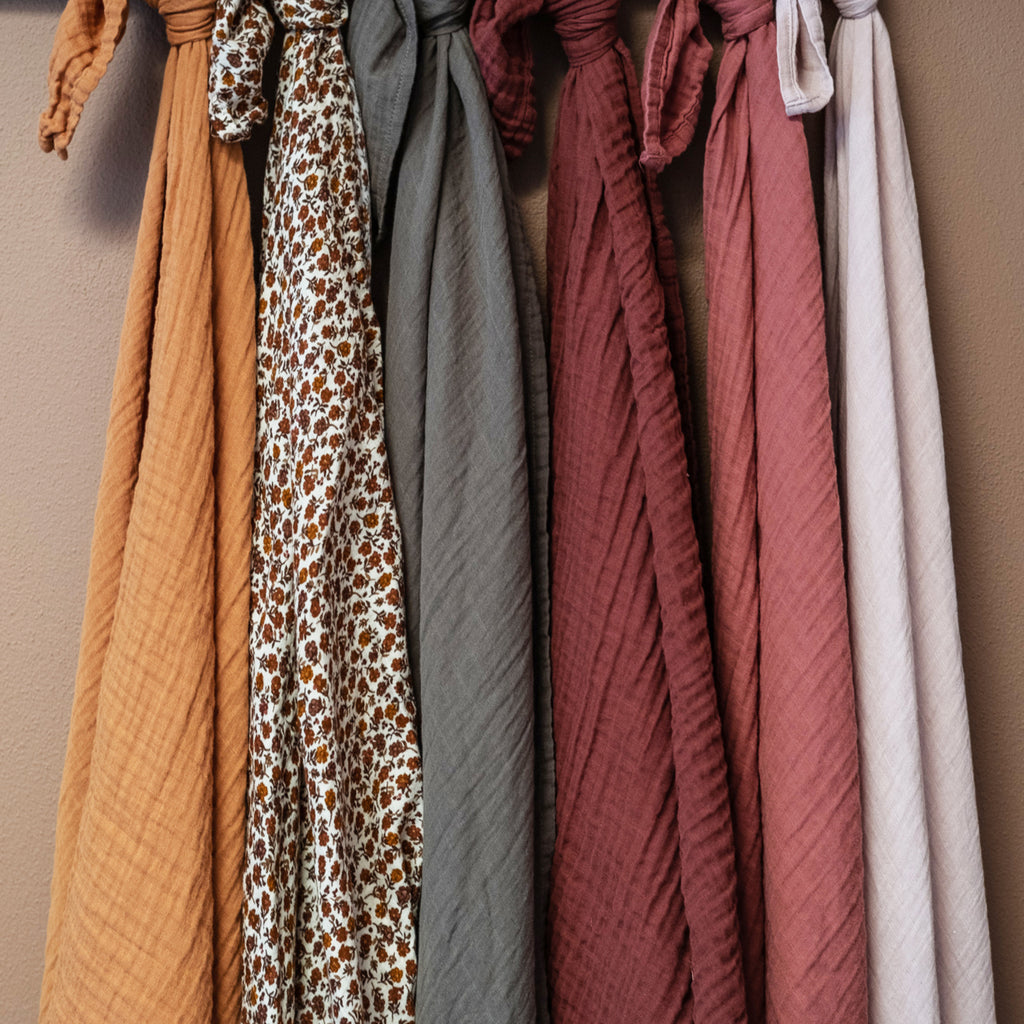 By KlipKlap Swaddle Burgundy