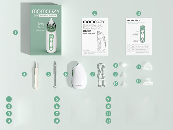 Momcozy Pitkäkestoinen nenäimuri