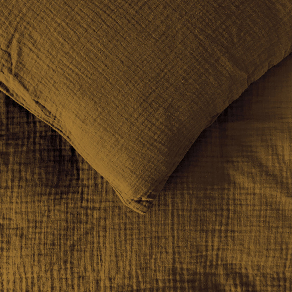 By KlipKlap Bed Linen Baby Golden Brown