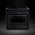 Witt Embrace 90 Hood MB Induction cooker Black