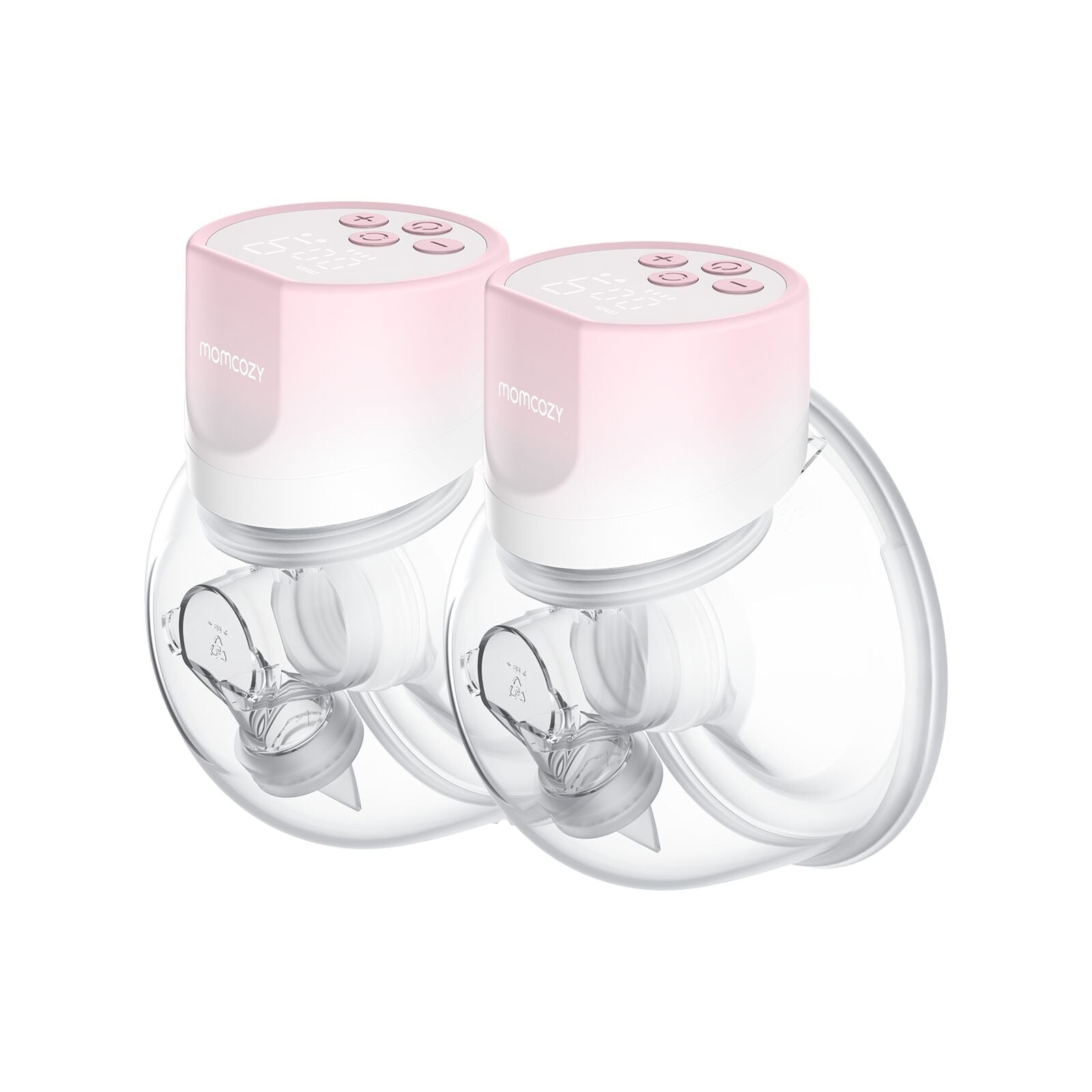 Momcozy S12 Pro Double Packs Wearable Breast Pump Pink