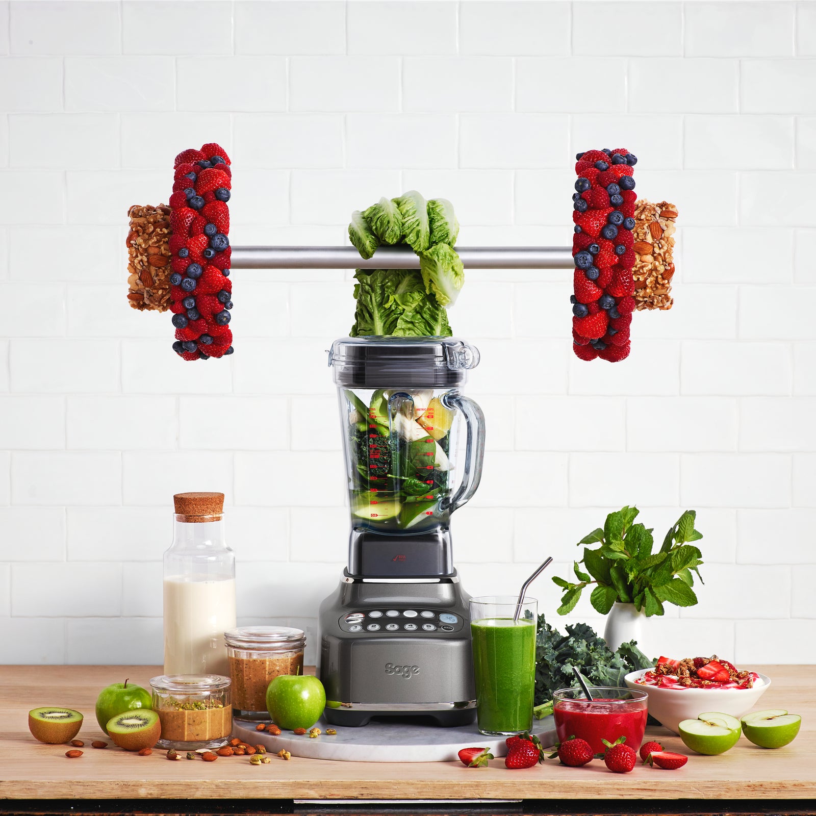Sage SBL 820 SHY Blender Smoked Hickory