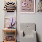 By KlipKlap KK Kids Chair XL Beige w. Sand