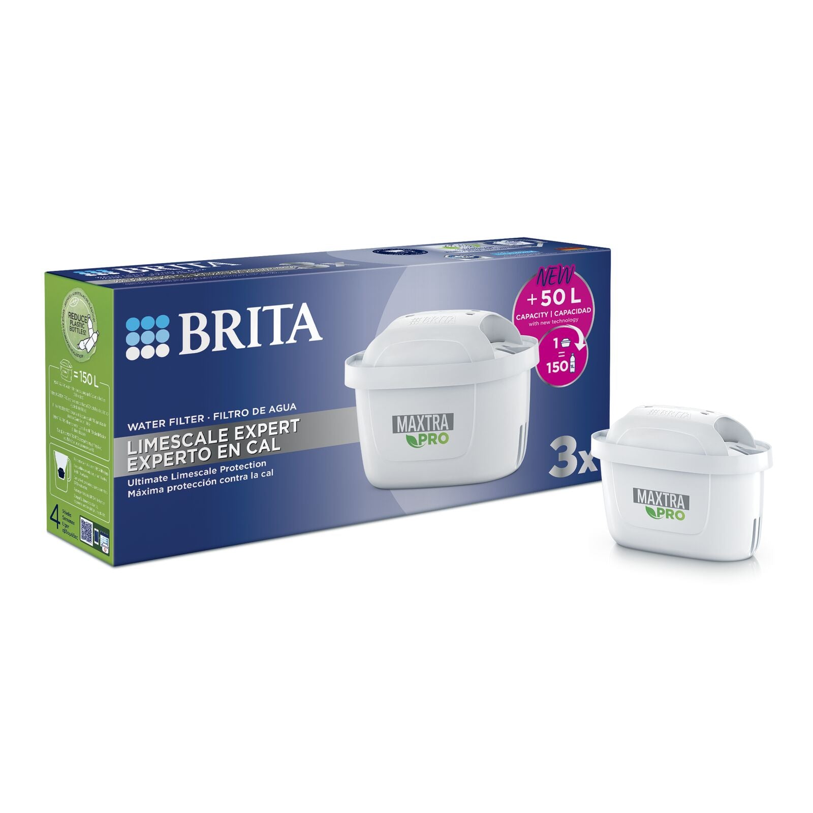 Brita Pack 3 Limescale Expert Waterfilter