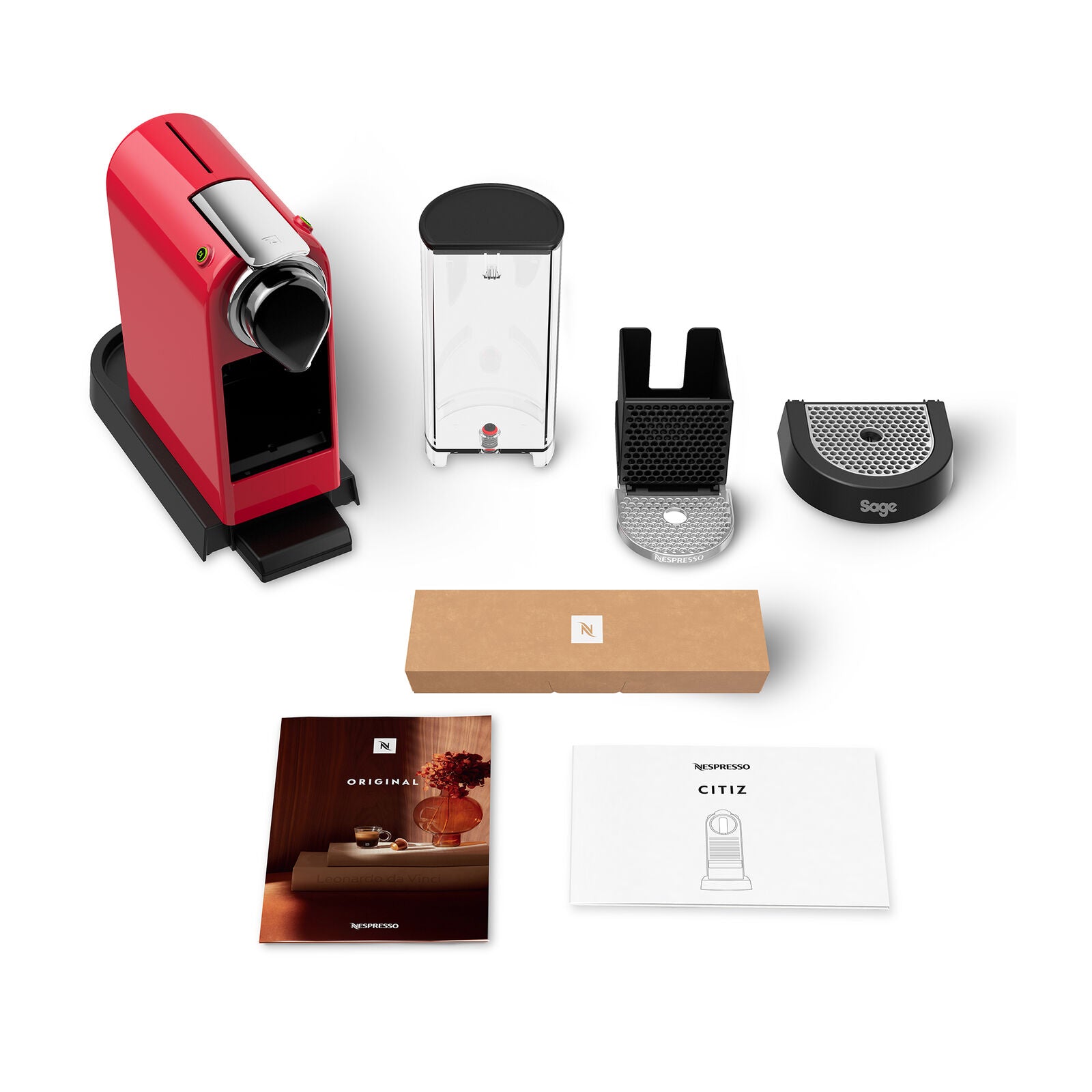 SEC 630 RED Nespresso CitiZ - Red