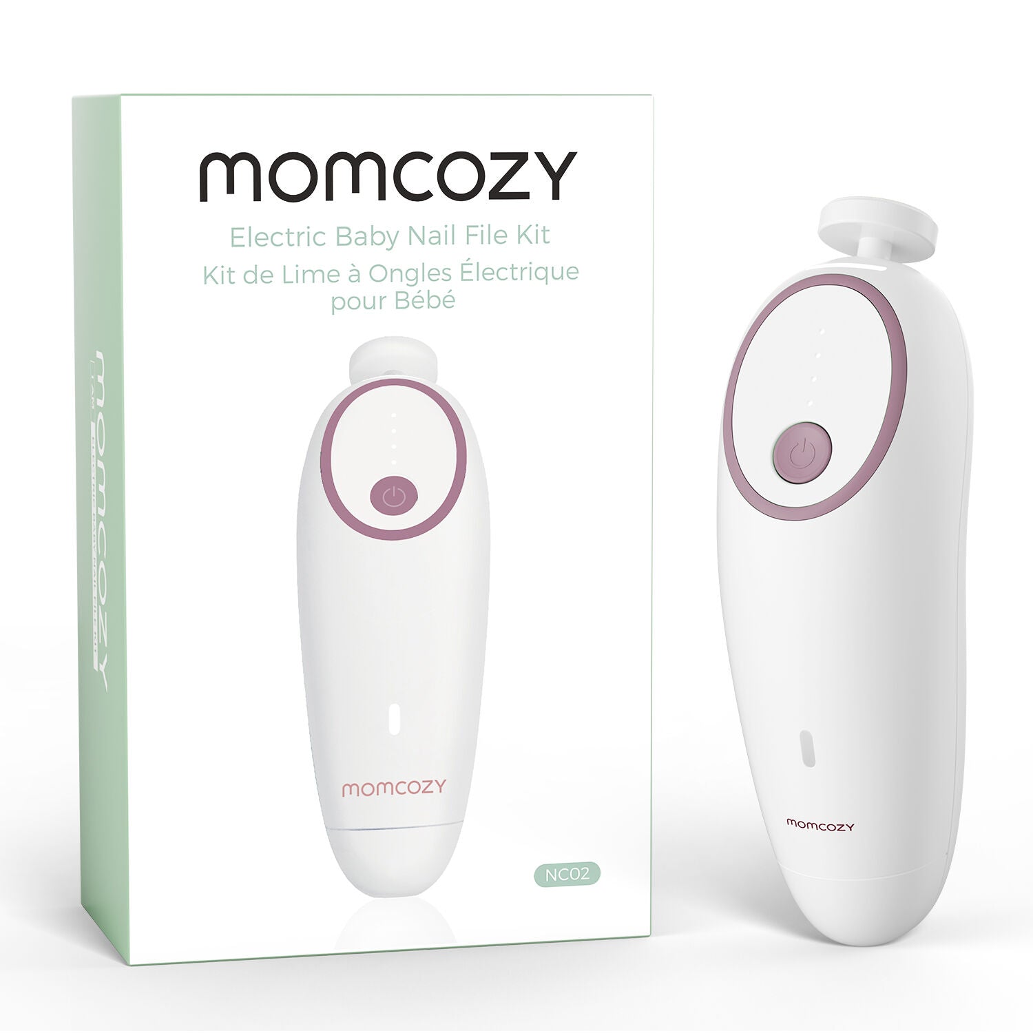 Momcozy Electric Baby Nail File - Low Noise Grooming