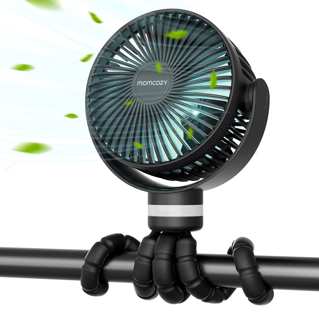 Momcozy Kannettava Tuuletin Musta