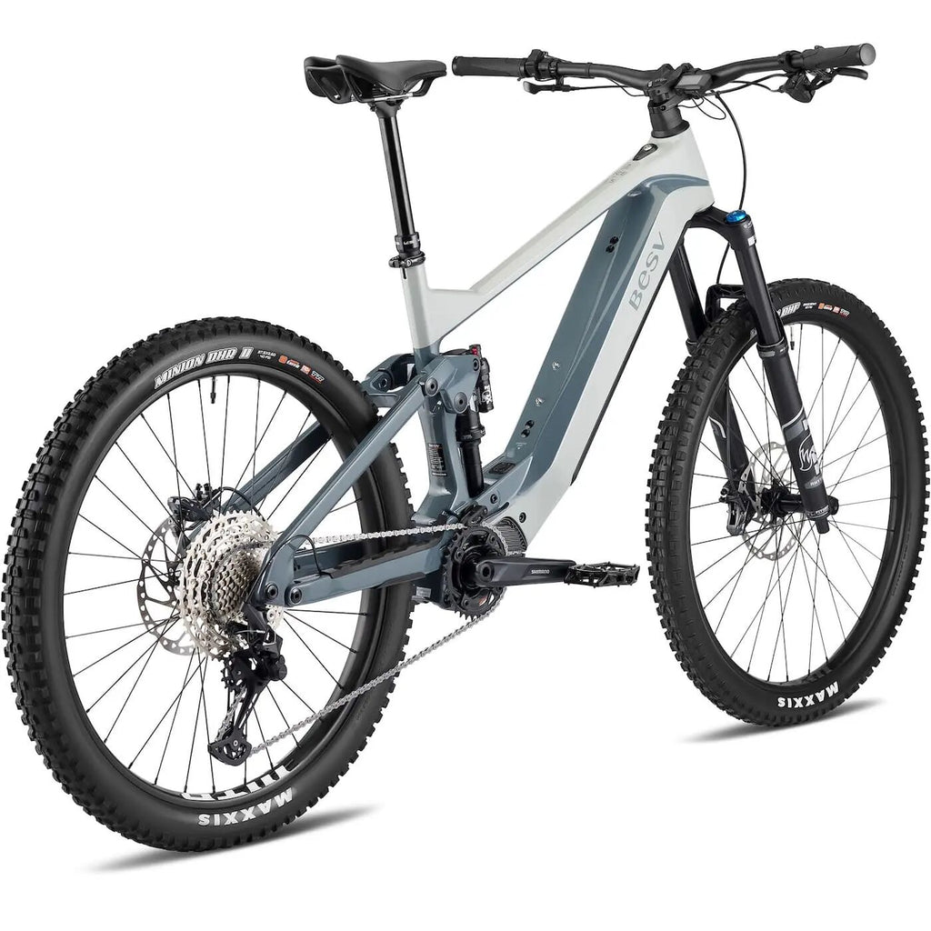 BESV TCE 1.5 MY23 FS-Step Over 430 Medium el-MTB Bright And Dark Slate Grey