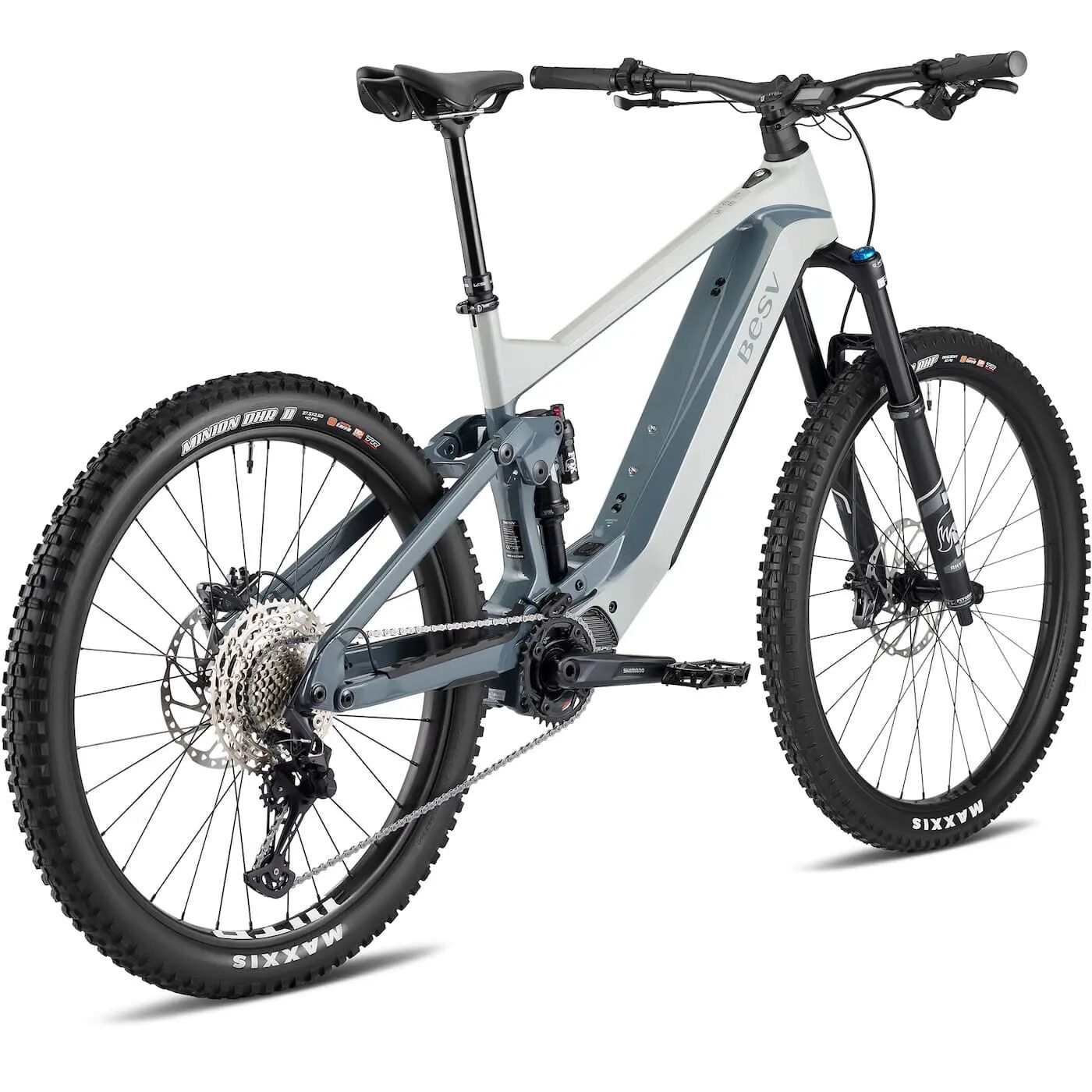BESV TCE 1.5 MY23 FS-Step Over 430 Medium el-MTB Bright And Dark Slate Grey