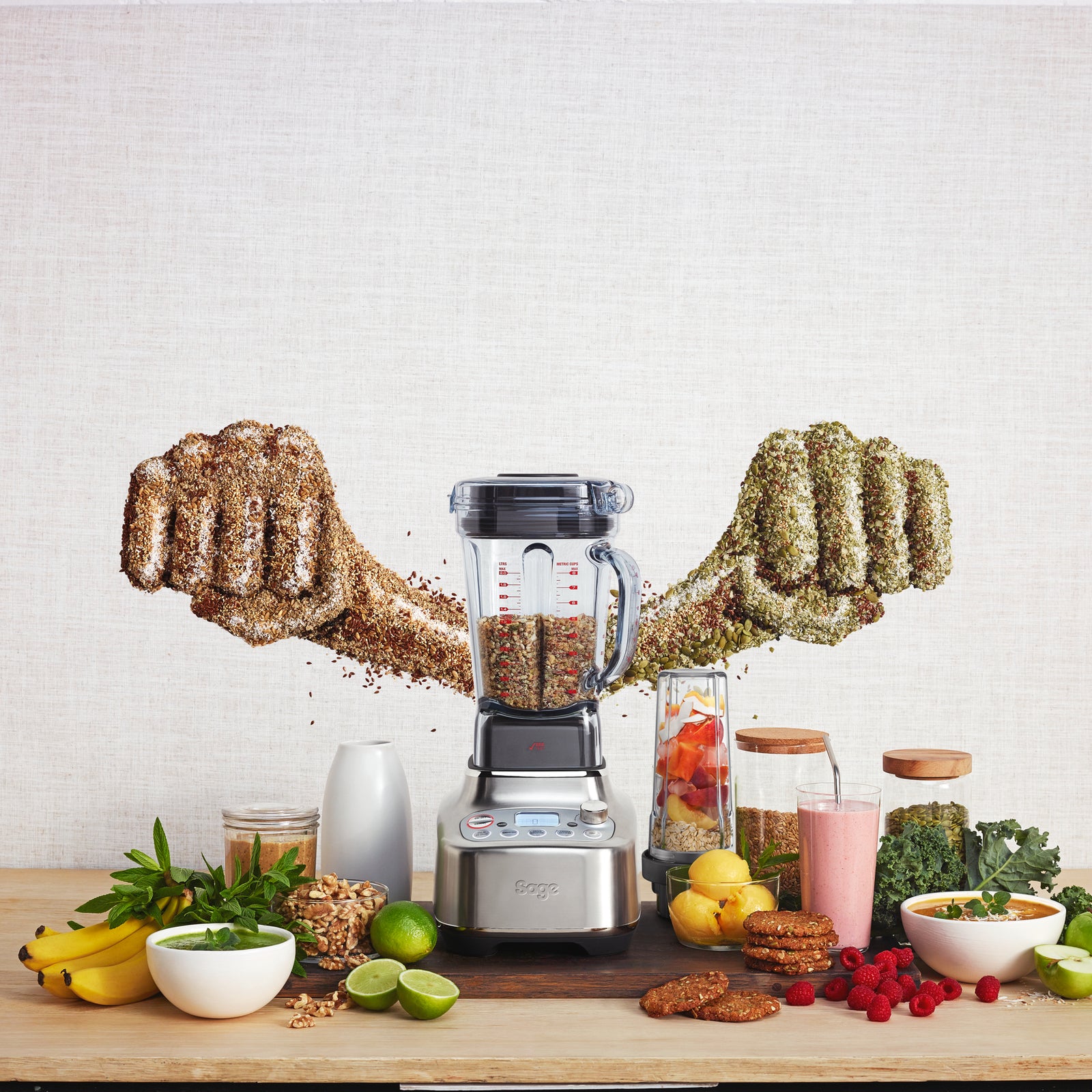 Sage SBL 920 BSS Blender Brushed steel