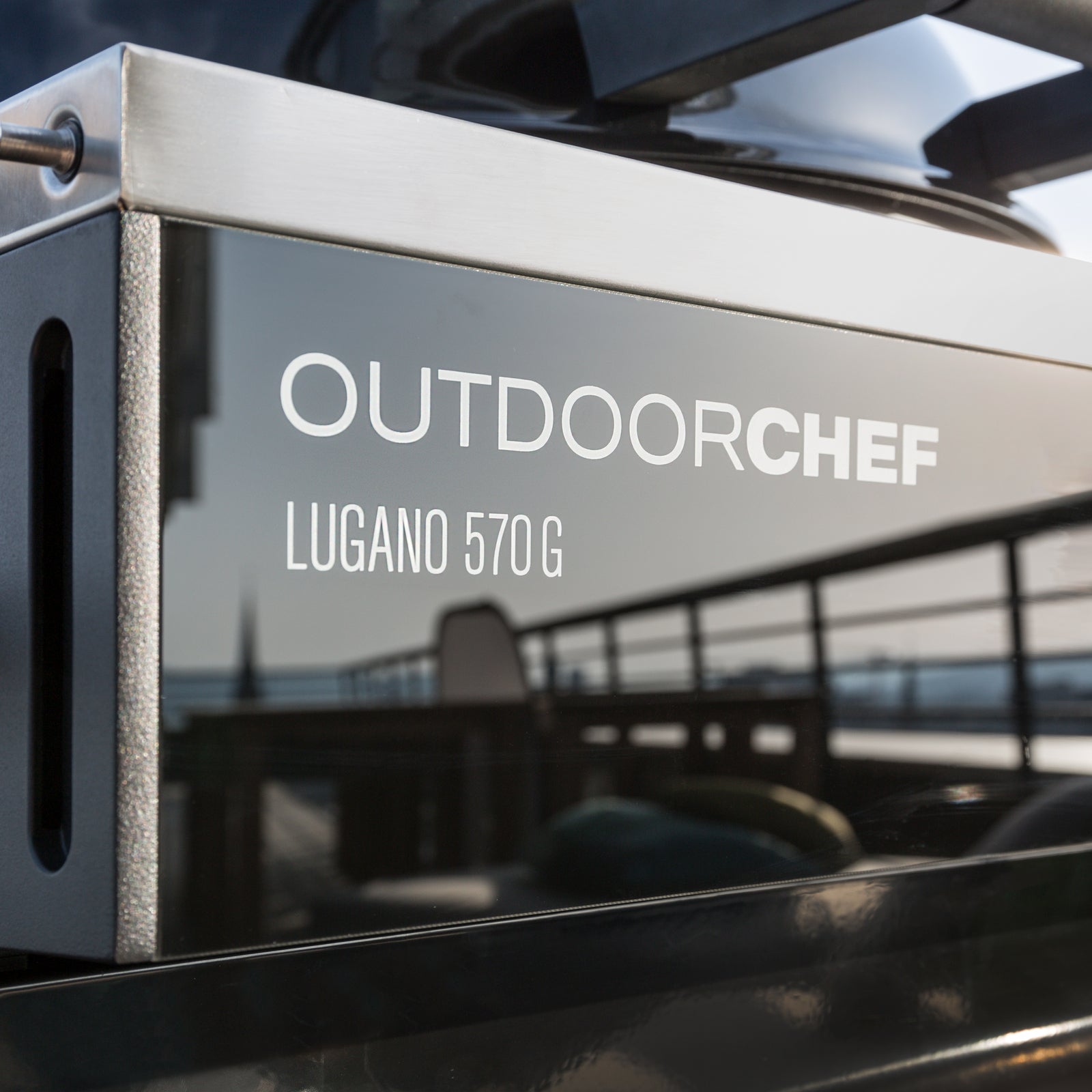 Outdoorchef Lugano 570 G Evo II 30MBAR UK Gas BBQ Black