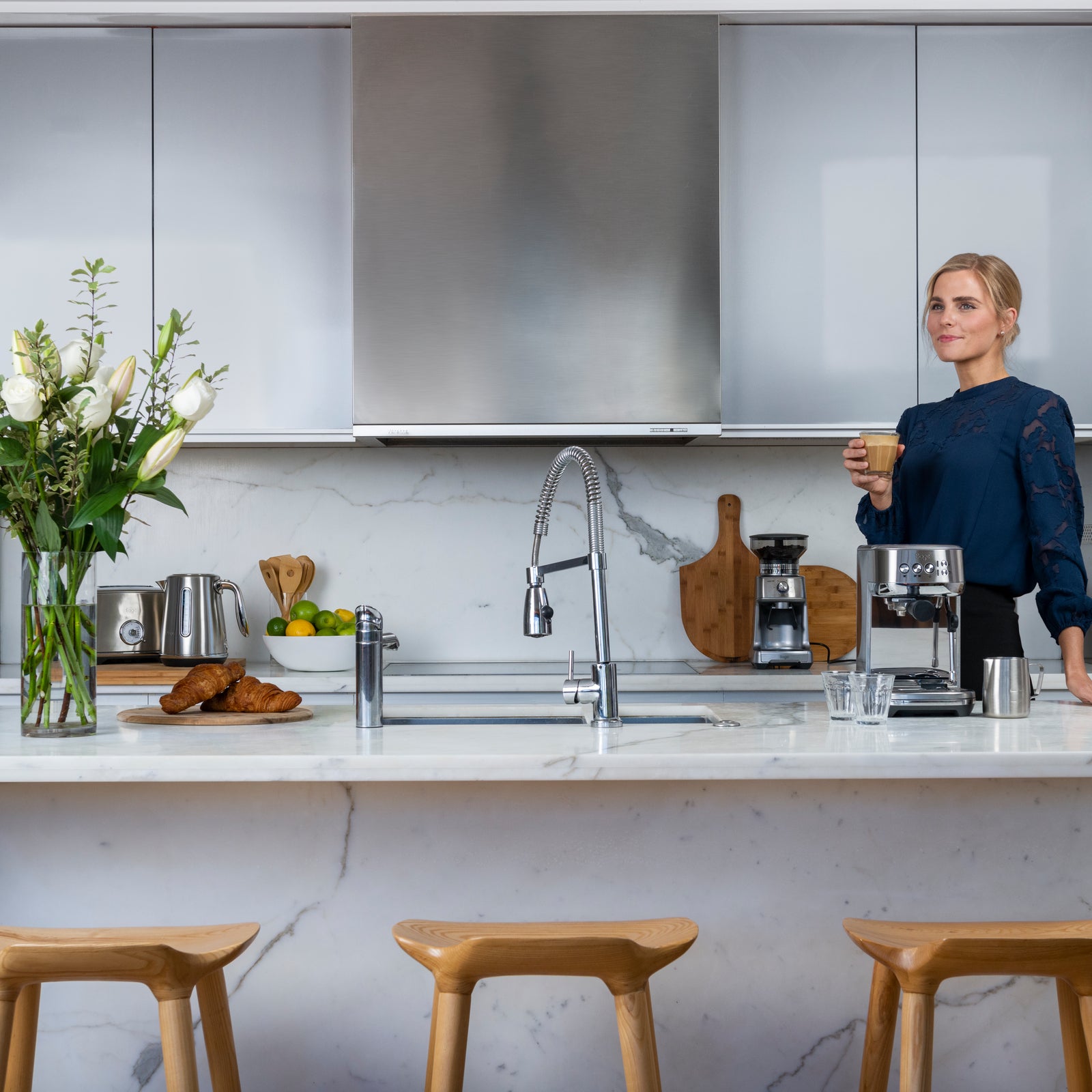 Sage SES 500 BTR Espressomaskine Sort Trøffel