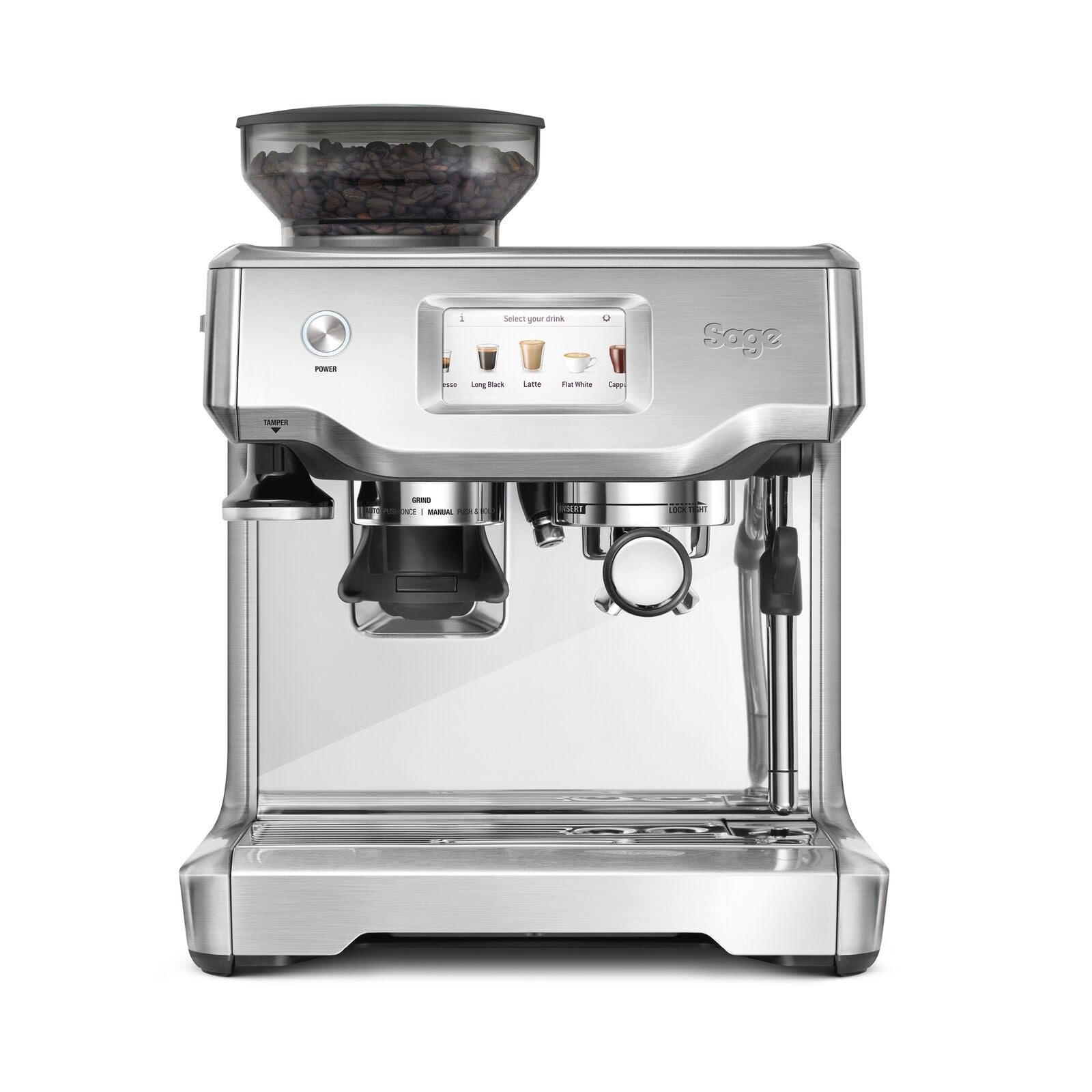 Sage SES 880 BSS Espressomaskine Børstet stål