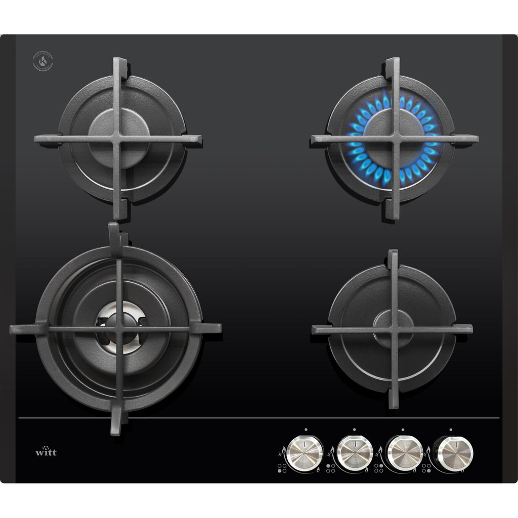 Witt WGH 604 GOG  Gas hob Black