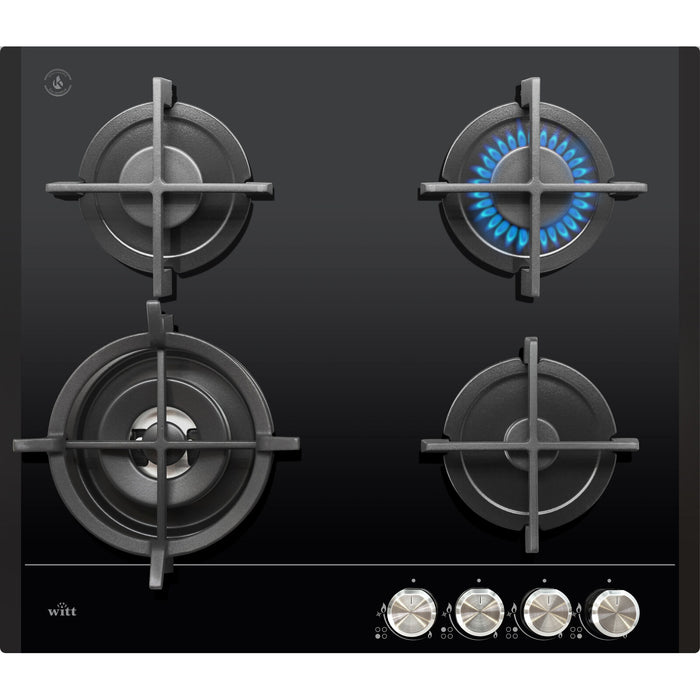 Witt WGH 604 GOG  Gas hob Black