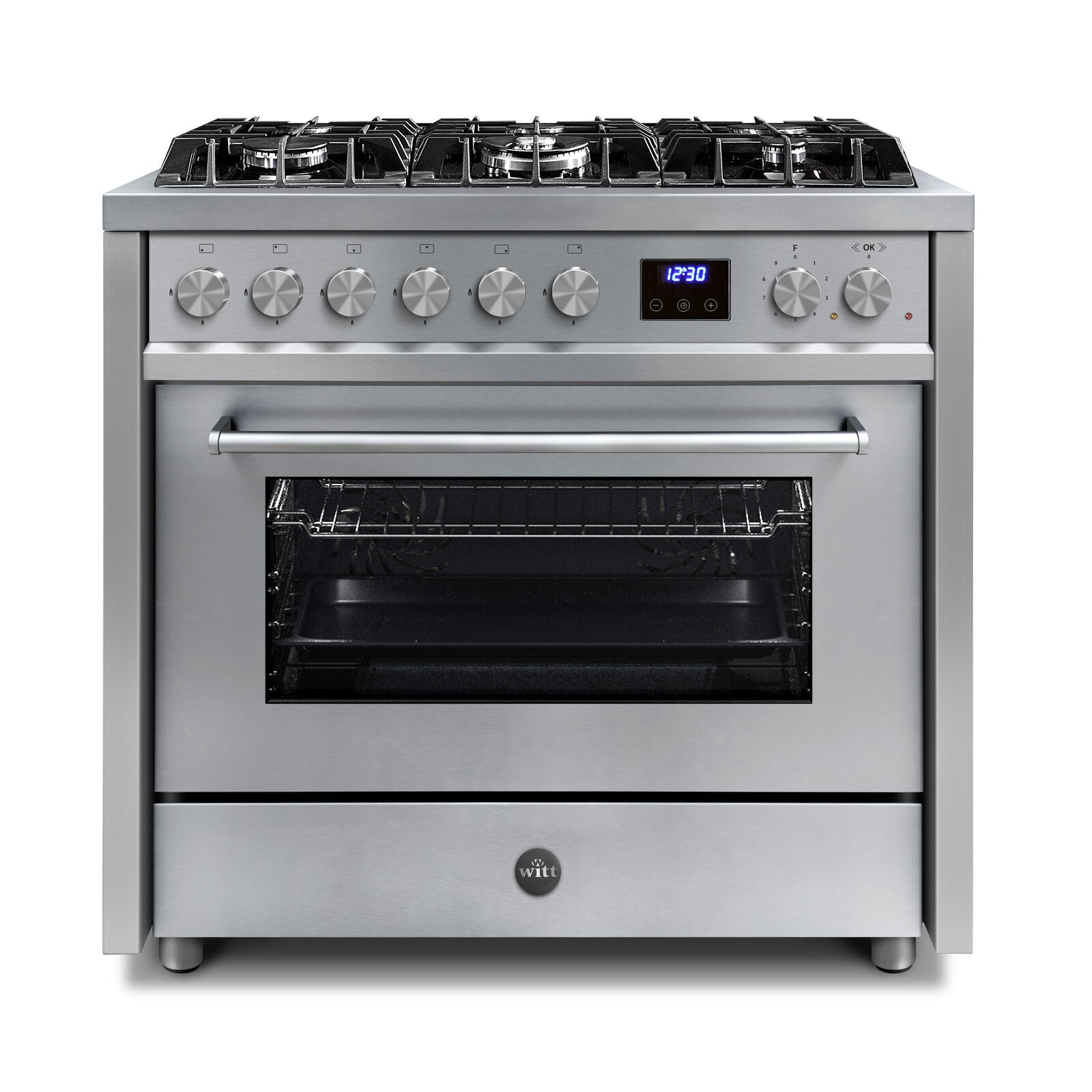 Witt Embrace 90 Gas S Gas cooker Stainless steel