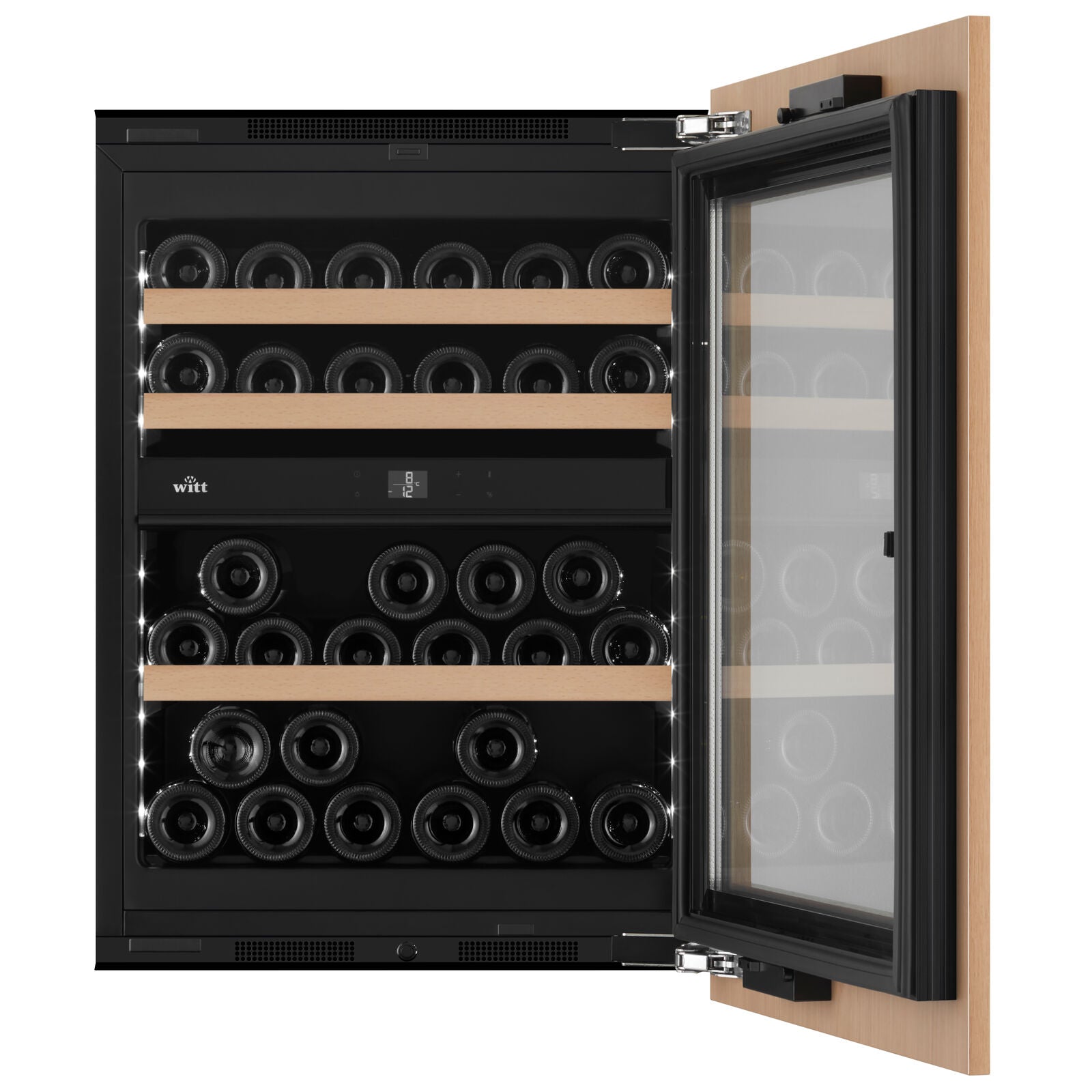 Witt WIU6078P-2P36 Built-in wine Black